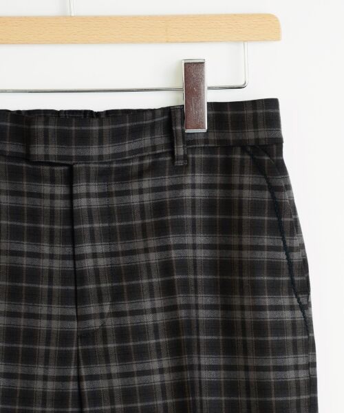 ＊＊NIMES / ニーム ミニ・ひざ丈スカート | ストレッチフラノチェック センタープレスパンツ | 詳細4