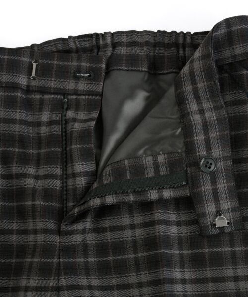 ＊＊NIMES / ニーム ミニ・ひざ丈スカート | ストレッチフラノチェック センタープレスパンツ | 詳細6
