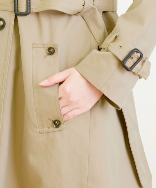 セール シャンブレーギャバ トレンチコート その他アウター Nimes ニーム ファッション通販 タカシマヤファッションスクエア
