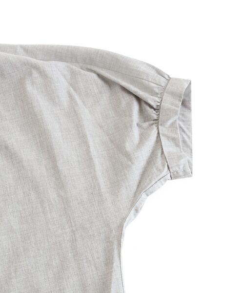 ＊＊NIMES / ニーム シャツ・ブラウス | C/PEメランジタイプライター スキッパーSH | 詳細6