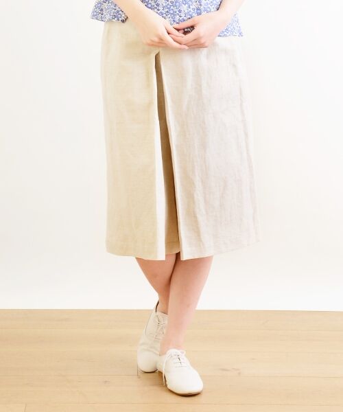 セール】 C/LINEN TOPツイル ボックスガウチョ （その他パンツ