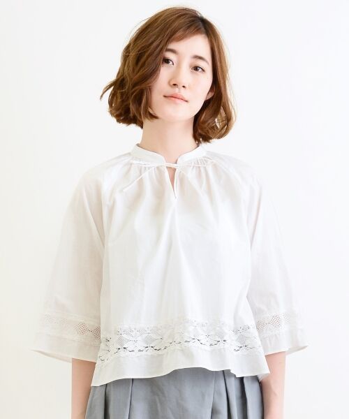 ＊＊NIMES / ニーム シャツ・ブラウス | 60S LAWN ブラウス | 詳細1