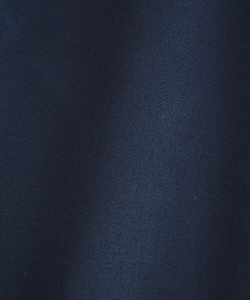 ＊＊NIMES / ニーム ミニ丈・ひざ丈ワンピース | WOOL SATIN ラウンドヘムチュニックOP | 詳細7