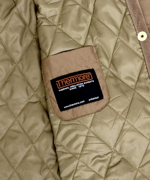 **NIMES / ニーム その他アウター | Thermore キルティング フード付ジャケット | 詳細4