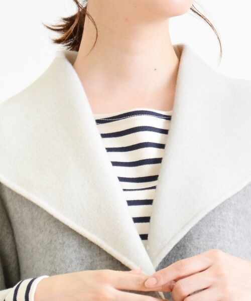 ＊＊NIMES / ニーム その他アウター | リバーメルトン AラインショートCT | 詳細4