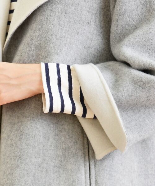 ＊＊NIMES / ニーム その他アウター | リバーメルトン AラインショートCT | 詳細5