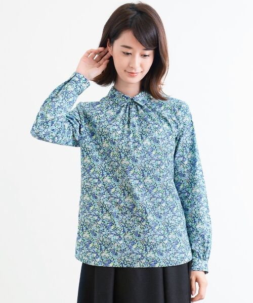 セール】 CHECK・Liberty・無地 ブラウス (シャツ・ブラウス セール】 CHECK・Liberty・無地 ブラウス (シャツ・ブラウス