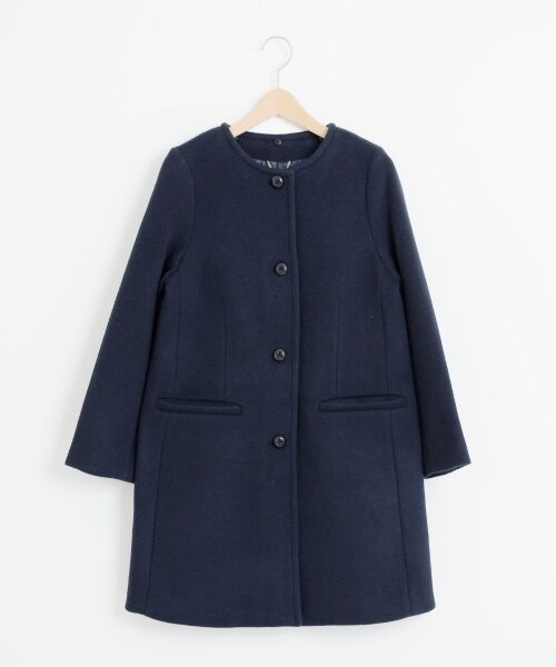 **NIMES / ニーム その他アウター | メルトン ロングコート | 詳細11