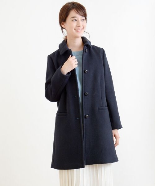 **NIMES / ニーム その他アウター | メルトン ロングコート | 詳細2