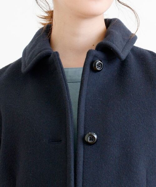 **NIMES / ニーム その他アウター | メルトン ロングコート | 詳細5