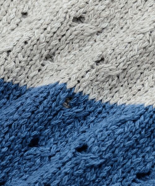 ＊＊NIMES / ニーム ニット・セーター | 3Gケーブル ケーブルバイカラーP/O | 詳細4