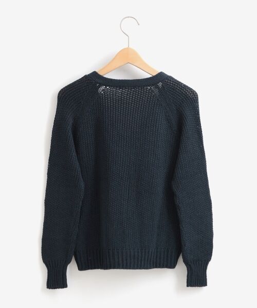 ＊＊NIMES / ニーム ニット・セーター | 1.5Gシルケットリリアン VネックC/D | 詳細1