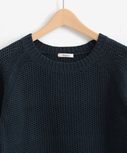 ＊＊NIMES / ニーム ニット・セーター | 1.5Gシルケットリリアン ボートネックP/O | 詳細2