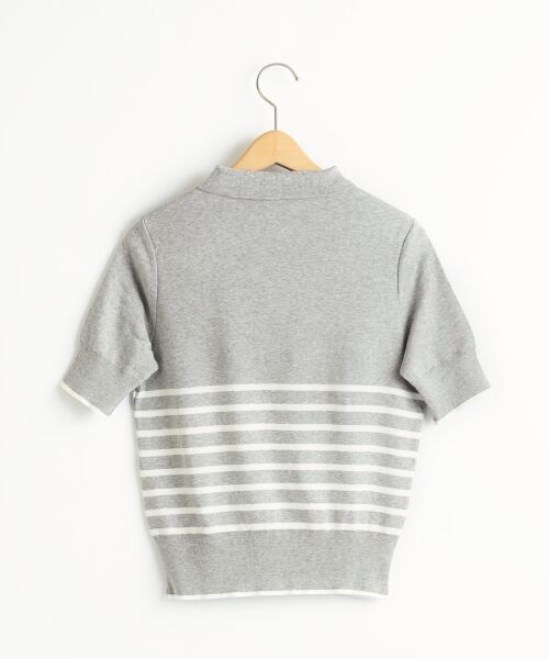 ＊＊NIMES / ニーム ニット・セーター | 18G 成型フライス 衿付P/O | 詳細1