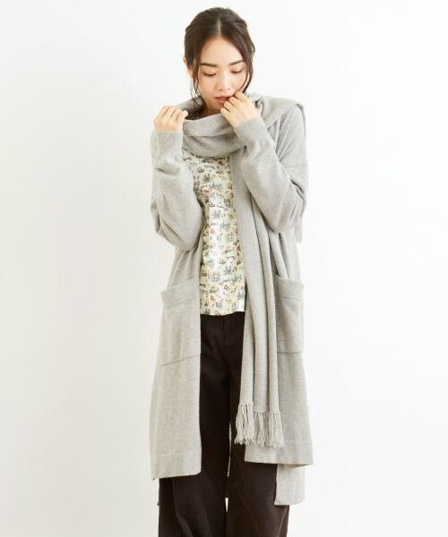 ＊＊NIMES / ニーム ニット・セーター | BETA 5G/12G フロントショールロングCD | 詳細8