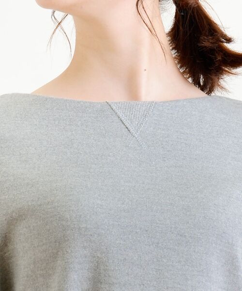 ＊＊NIMES / ニーム カットソー | W/C吊裏毛 ボートネックスウェット | 詳細4