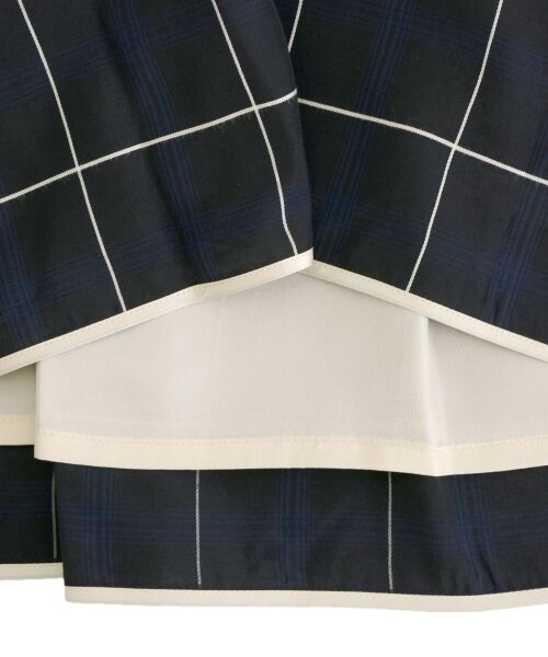 ＊＊NIMES / ニーム ミニ・ひざ丈スカート | R/Cuウィンドペン タックスカート | 詳細9