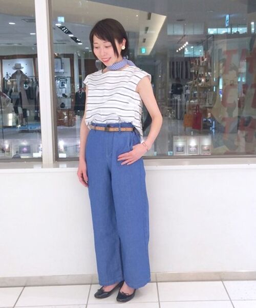 ＊＊NIMES / ニーム その他パンツ | C/Lデニム パンツ（ブルー）