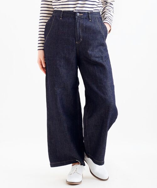＊＊NIMES / ニーム その他パンツ | C/Lデニム パンツ（ネイビー）