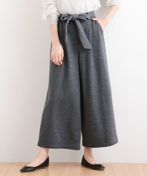 ＊＊NIMES / ニーム その他パンツ | 圧縮スムース ワイドPT | 詳細3