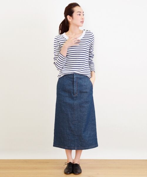 Denimストレッチ PENCIL SKIRT