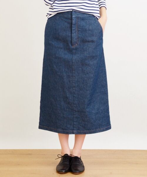 Denimストレッチ PENCIL SKIRT