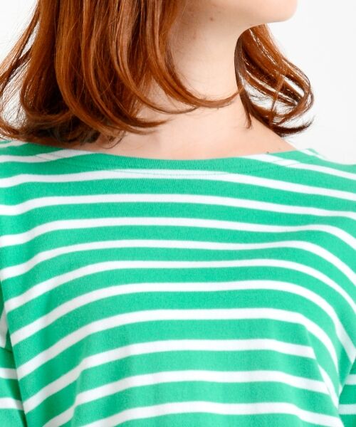 ＊＊NIMES / ニーム カットソー | 20/2天竺ボーダー ドロップP/O | 詳細4