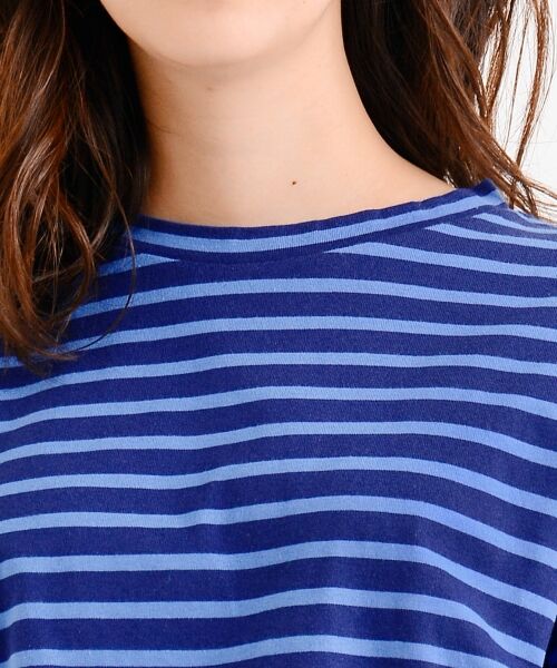 ＊＊NIMES / ニーム カットソー | 40/2 天竺ボーダー フリル袖 P/O | 詳細4