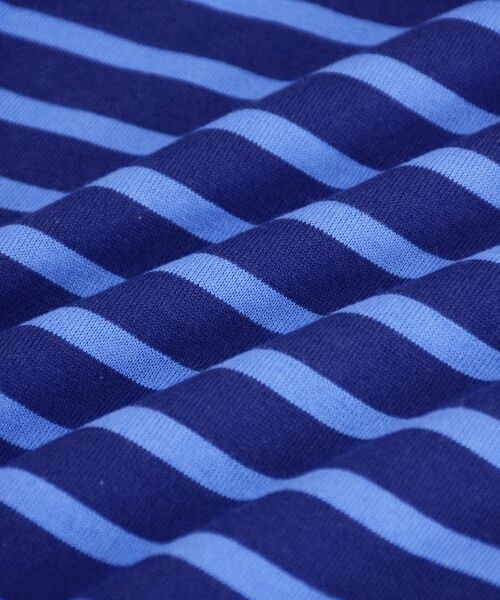 ＊＊NIMES / ニーム カットソー | 40/2 天竺ボーダー フリル袖 P/O | 詳細6