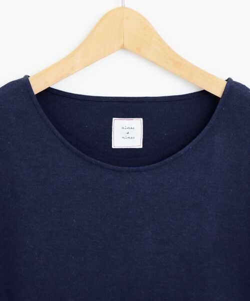 ＊＊NIMES / ニーム カットソー | 30/- 綿モダール天竺 パフスリーブT | 詳細2