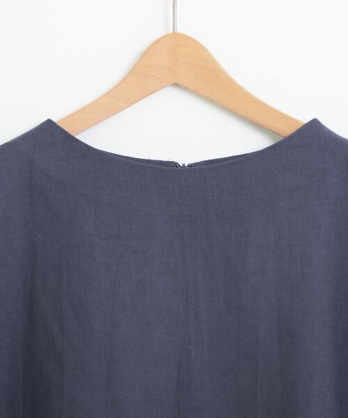 ＊＊NIMES / ニーム シャツ・ブラウス | C/麻 キャンバス ドルマン BL | 詳細2