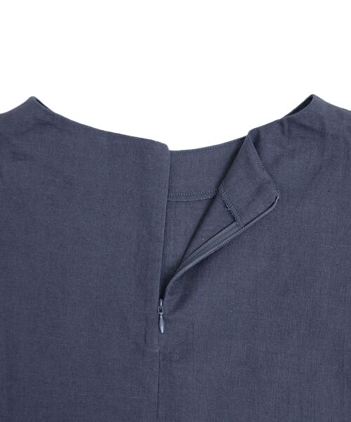 ＊＊NIMES / ニーム シャツ・ブラウス | C/麻 キャンバス ドルマン BL | 詳細4