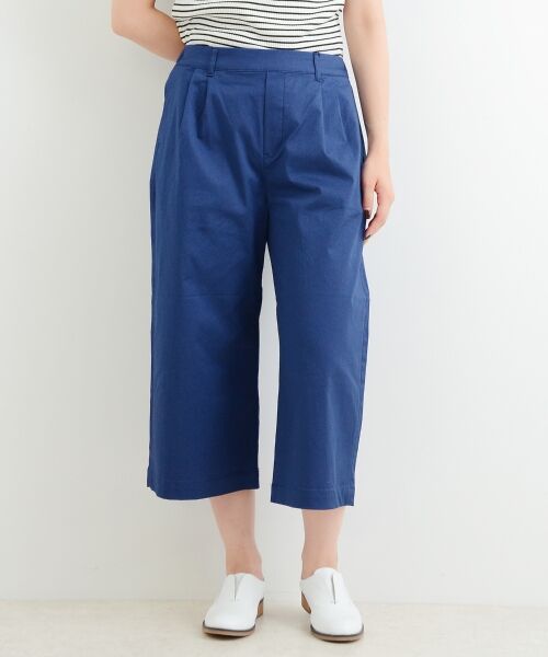 ＊＊NIMES / ニーム ショート・ハーフ・半端丈パンツ | CO/LY TWILL ワイドPT | 詳細1