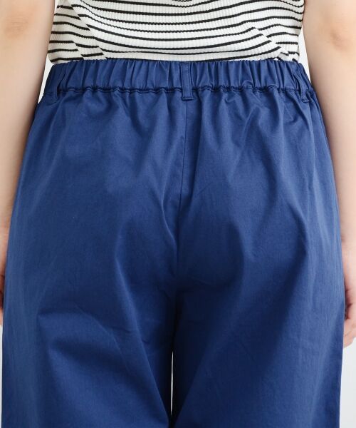 ＊＊NIMES / ニーム ショート・ハーフ・半端丈パンツ | CO/LY TWILL ワイドPT | 詳細5