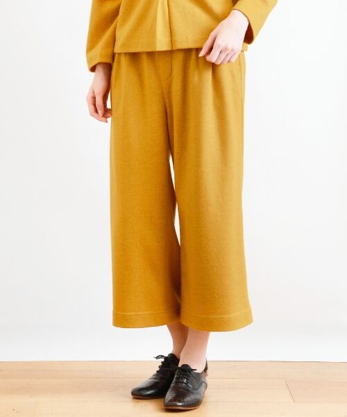 ＊＊NIMES / ニーム その他パンツ | T/Wジャージー セミワイドPT（マスタード）