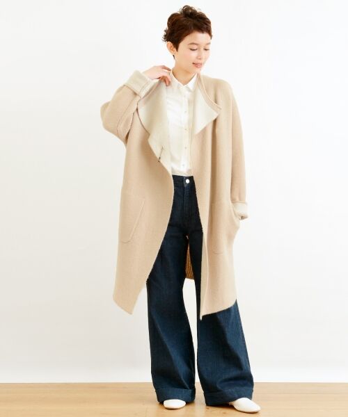 ＊＊NIMES / ニーム ニット・セーター | A/W/Nスパンブークレー コーディガン | 詳細1