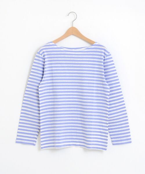 L/Cボーダー ボートネックP/O （カットソー）｜＊＊NIMES / ニーム