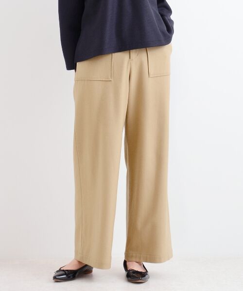 ＊＊NIMES / ニーム その他パンツ | フラノ パンツ（ベージュ）