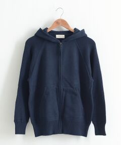 CHILLAXスウェットパーカーzipknitparka