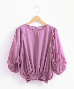 80/-ローン 裾シャーリングBL