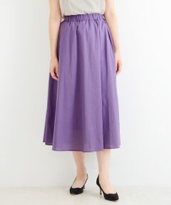 綿ローン ロングスカート