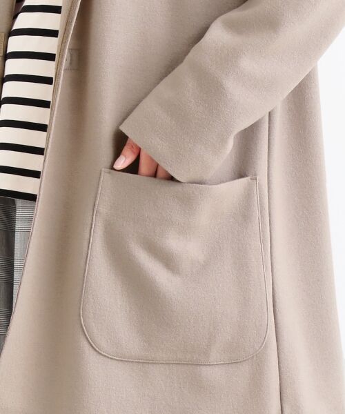 ＊＊NIMES / ニーム ニット・セーター | ウール圧縮天竺 ボリュームカーディガン | 詳細7