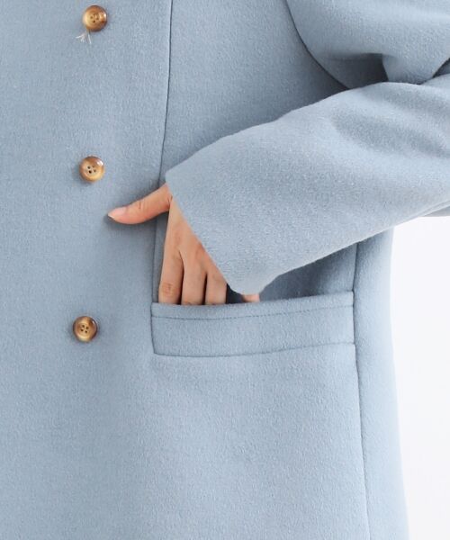 ＊＊NIMES / ニーム その他アウター | カラーメルトン ショートコート | 詳細6