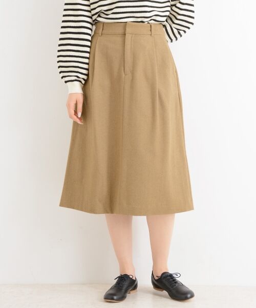 セール】 フラノ/チェック スカート （ミニ・ひざ丈スカート  