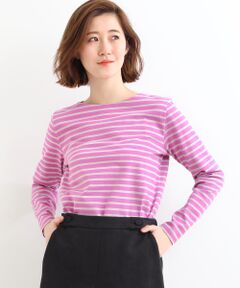 25//天竺BD 定番ボートネックPO