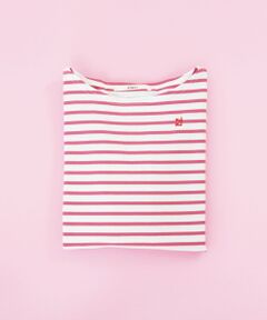 Le pink定番ボートネックPO