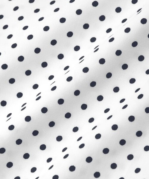 ＊＊NIMES / ニーム シャツ・ブラウス | ドットプリント ノーカラーブラウス | 詳細6