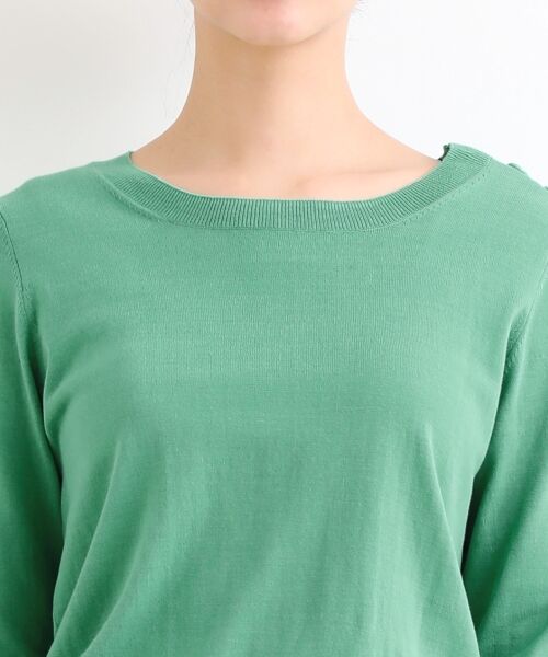 ＊＊NIMES / ニーム ニット・セーター | 16G天竺 肩釦プルオーバー | 詳細4