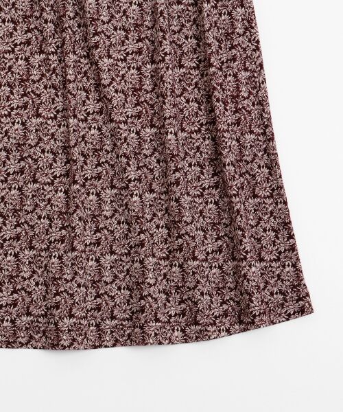 ＊＊NIMES / ニーム ロング・マキシ丈ワンピース | シルケット天竺/リバティプリントワンピース | 詳細5