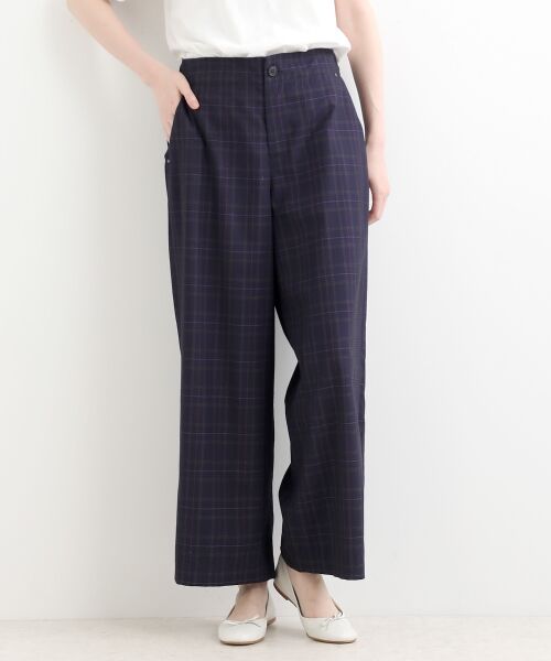 **NIMES / ニーム その他パンツ | check assortイージーパンツ | 詳細2